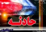 مصدومیت سه نفر در پی برخورد قطار با لودر در خرم‌دره